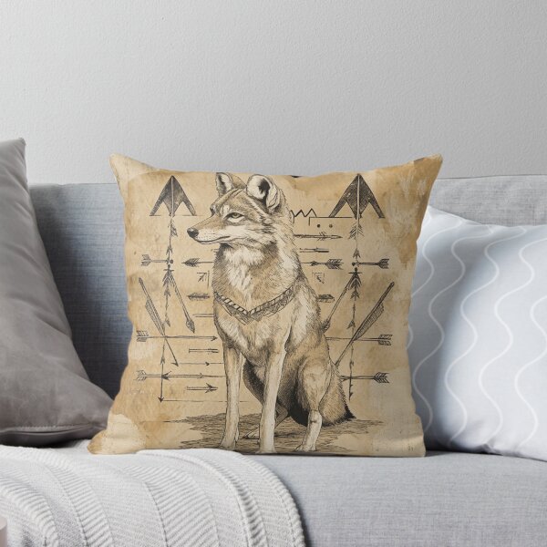 Item preview, Coyote Spirit Among Arrows designed and sold by daila70.