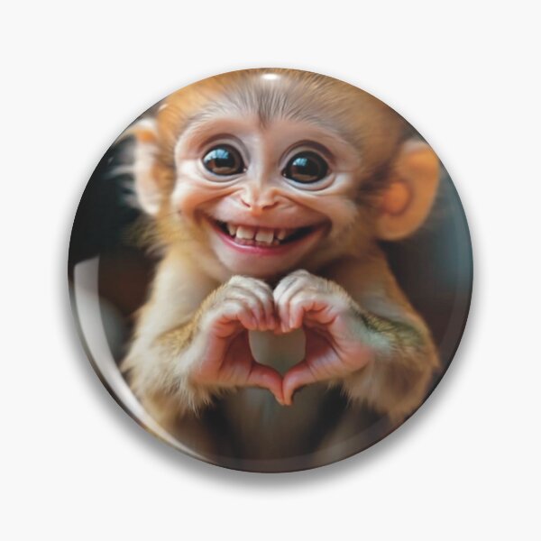 Item preview, Cheeky Monkey loves you designed and sold by Liz Loasby.