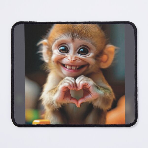 Item preview, Cheeky Monkey loves you designed and sold by Liz Loasby.