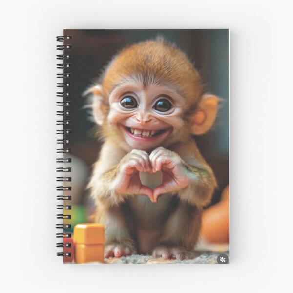 Item preview, Cheeky Monkey loves you designed and sold by Liz Loasby.