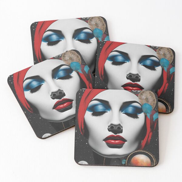 Item preview, The Red Headscarf designed and sold by Angelandspot.