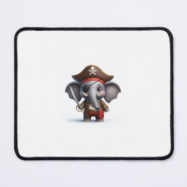 Item preview, Elephant dressed as a pirate designed and sold by Pirate Emporium.