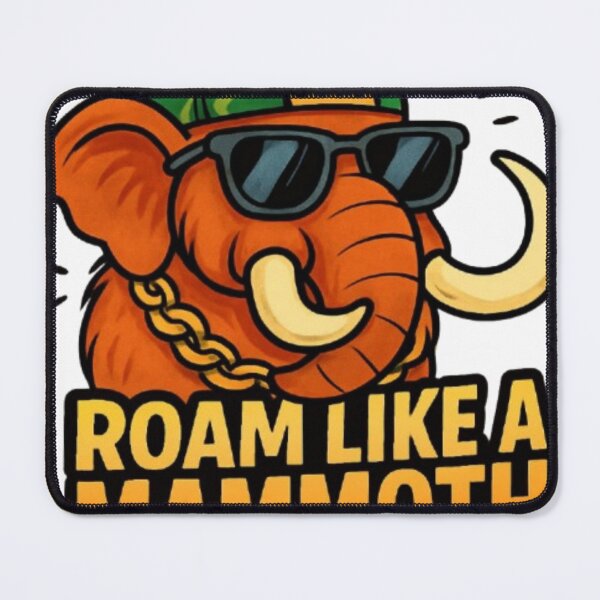 Item preview, Utah Mammoth – Prehistoric Giant Inspired by Western Fossils designed and sold by musabadam2013.