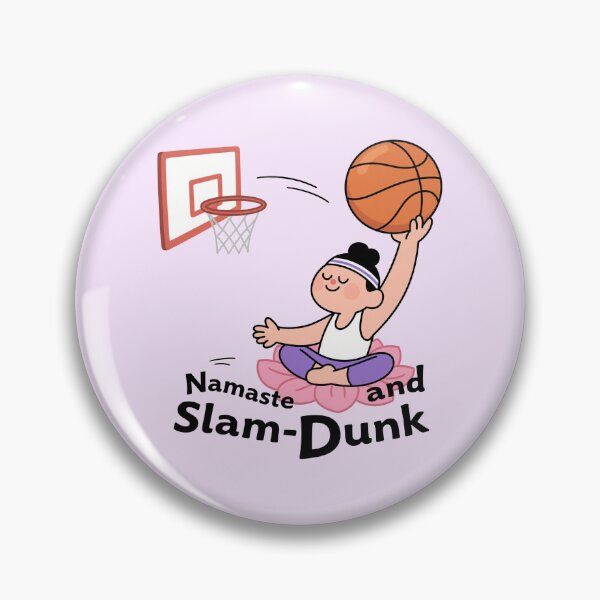 Item preview, Namaste Yoga Slam Dunk designed and sold by artbibun.