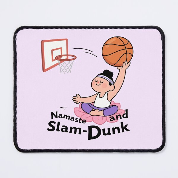 Item preview, Namaste Yoga Slam Dunk designed and sold by artbibun.