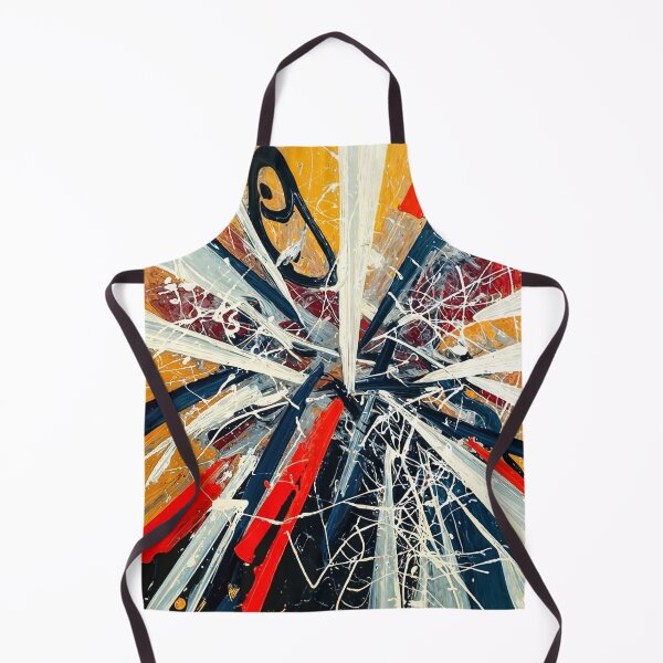 Item preview, Explosive Momentum – Energetic Abstract Burst with Bold Color Streaks designed and sold by Victor Shadehorn.