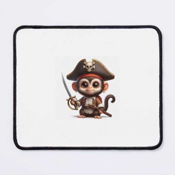 Item preview, Monkey dressed as pirate designed and sold by Pirate Emporium.