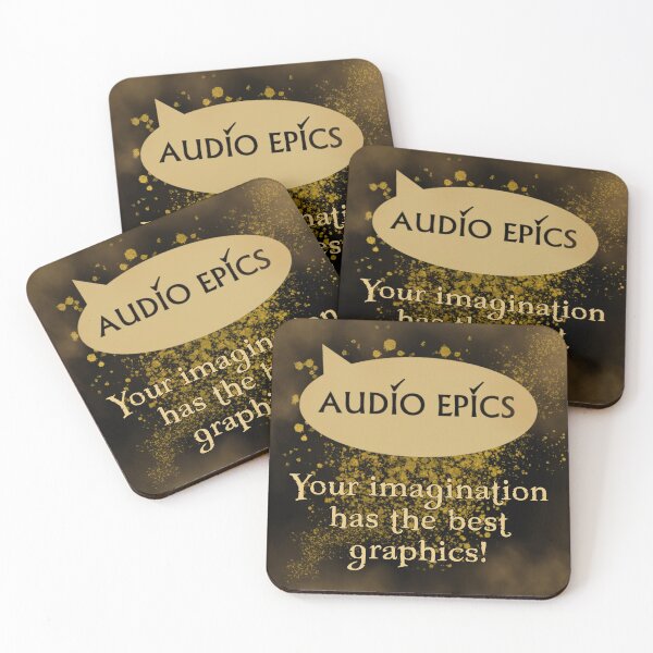 Item preview, Audio Epics Gold with tagline designed and sold by AudioEpics.