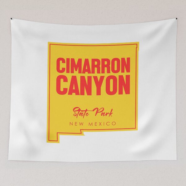 Item preview, Cimarron Canyon State Park New Mexico Map designed and sold by bivenart.