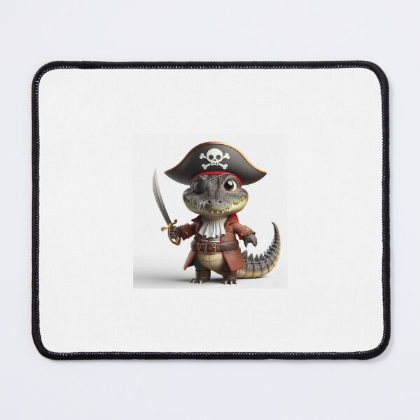 Item preview, crocodile dressed as pirate designed and sold by Pirate Emporium.