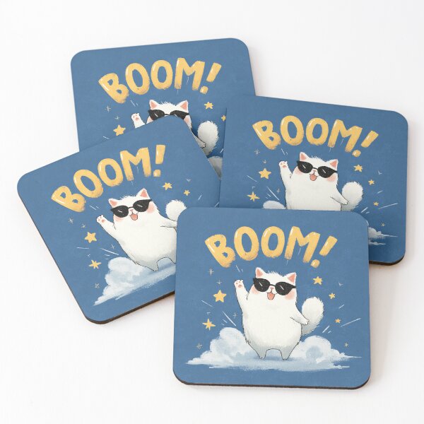 Item preview, Boom Cat-titude! designed and sold by zoecreatiwe.