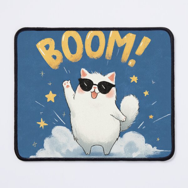 Item preview, Boom Cat-titude! designed and sold by zoecreatiwe.