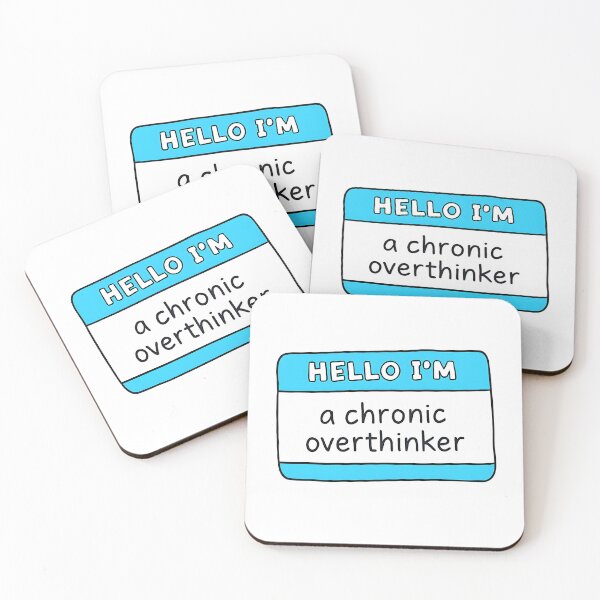 Item preview, Hello, I'm a chronic overthinker designed and sold by isthispopart.