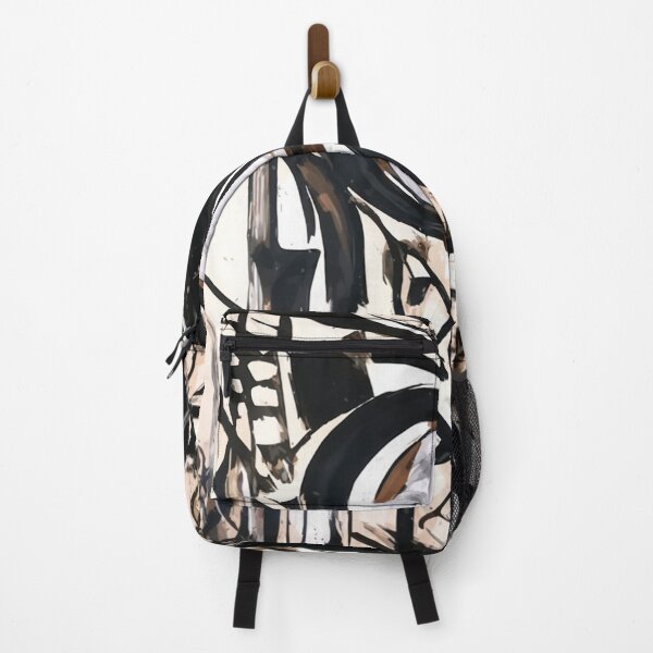 Item preview, Urban Labyrinth – Chaotic Monochrome Abstract with Geometric Tension designed and sold by Victor Shadehorn.