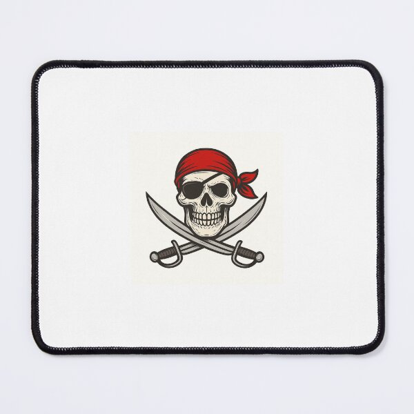 Item preview, Pirate skull with crossed swords designed and sold by Pirate Emporium.