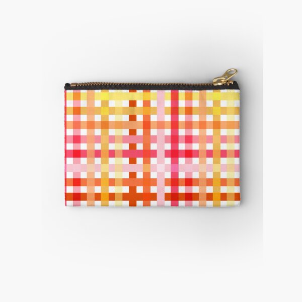 Item preview, Yellow Pink Orange Plaid Check Seamless Repeat designed and sold by Sharon Schwalbe.