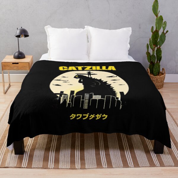 Item preview, Vintage Catzilla Funny Black Cat Premium designed and sold by Abd00essamad.