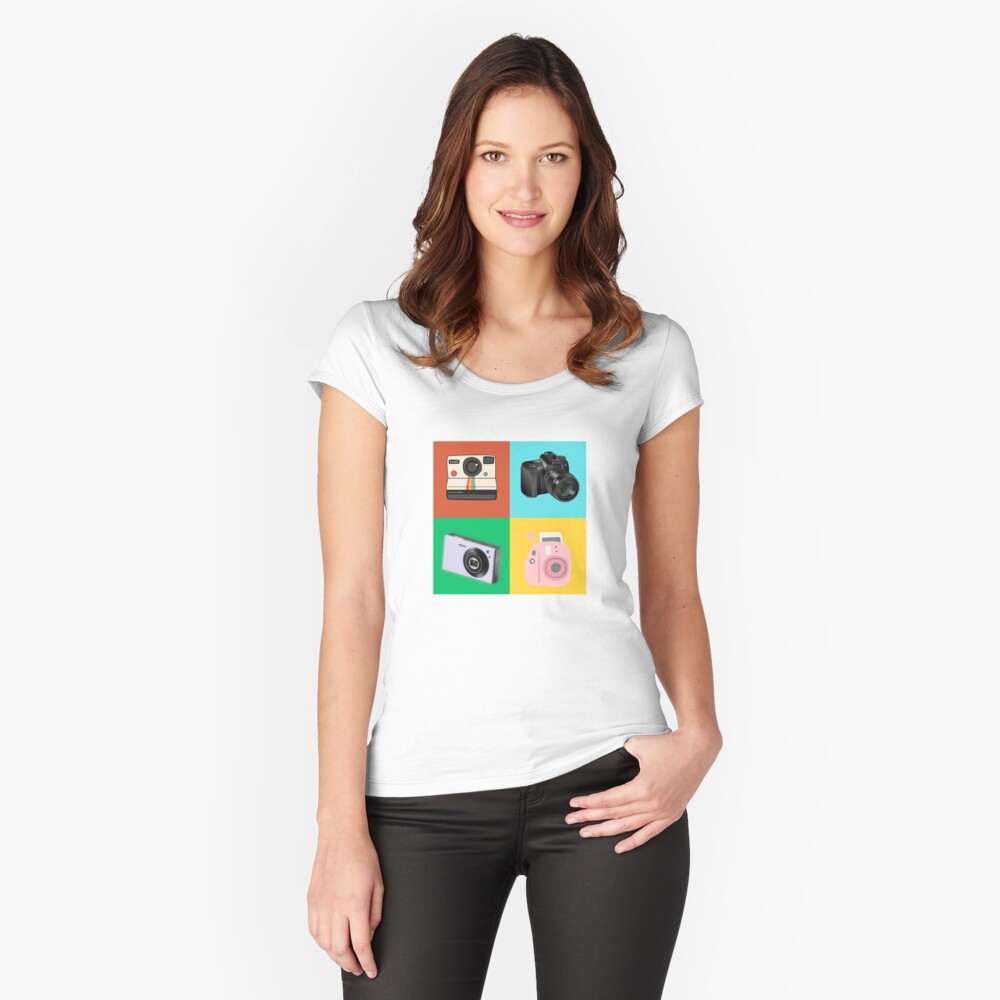 Item preview, Fitted Scoop T-Shirt designed and sold by NicRR.