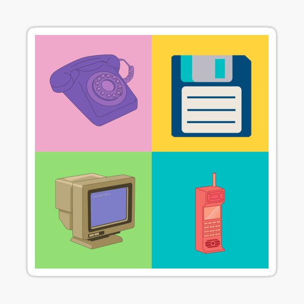 80s Sticker