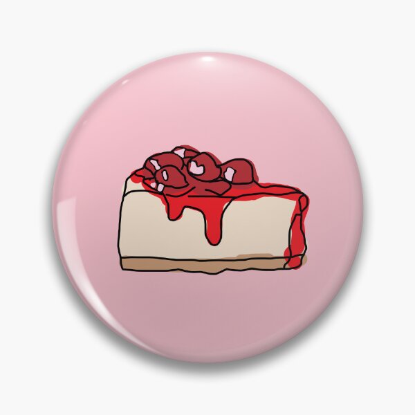 Item preview, Slice of Cherry Cheesecake Art  designed and sold by ellenhenry.
