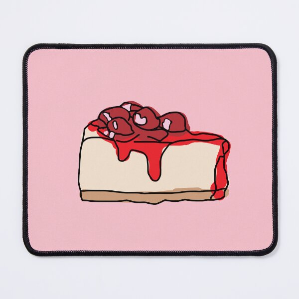 Item preview, Slice of Cherry Cheesecake Art  designed and sold by ellenhenry.