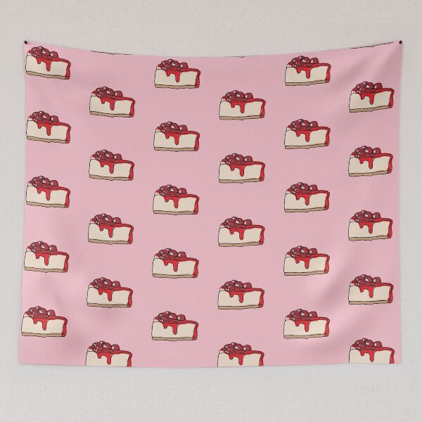 Item preview, Slice of Cherry Cheesecake Art  designed and sold by ellenhenry.