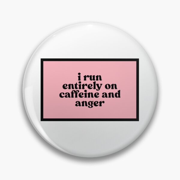 Item preview, i run entirely on caffeine and sugar  designed and sold by CharmStudio.