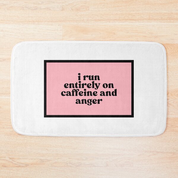 Item preview, i run entirely on caffeine and sugar  designed and sold by CharmStudio.