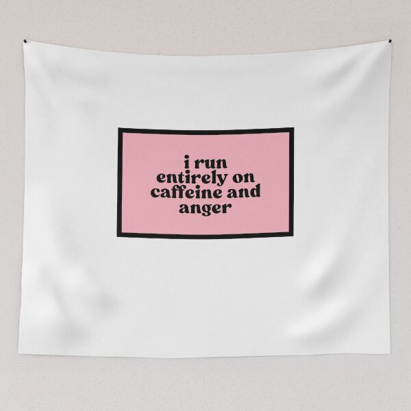 Item preview, i run entirely on caffeine and sugar  designed and sold by CharmStudio.