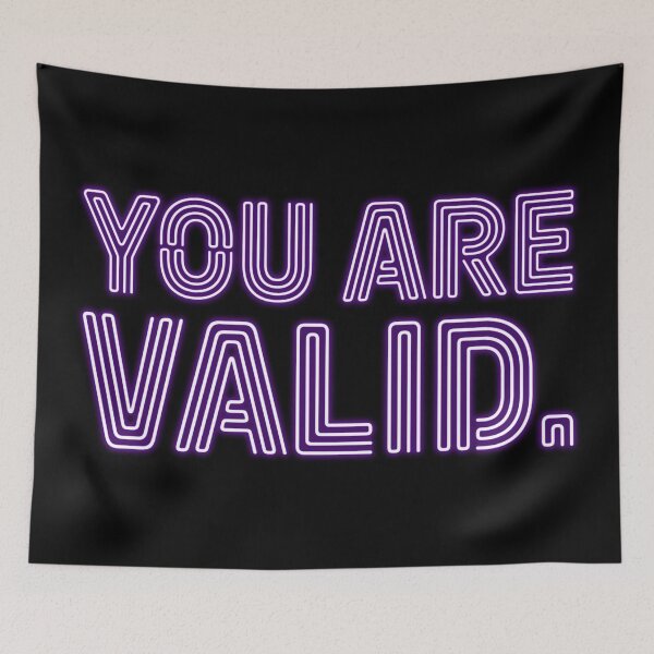 Item preview, You Are Valid - Purple designed and sold by sillyjess.