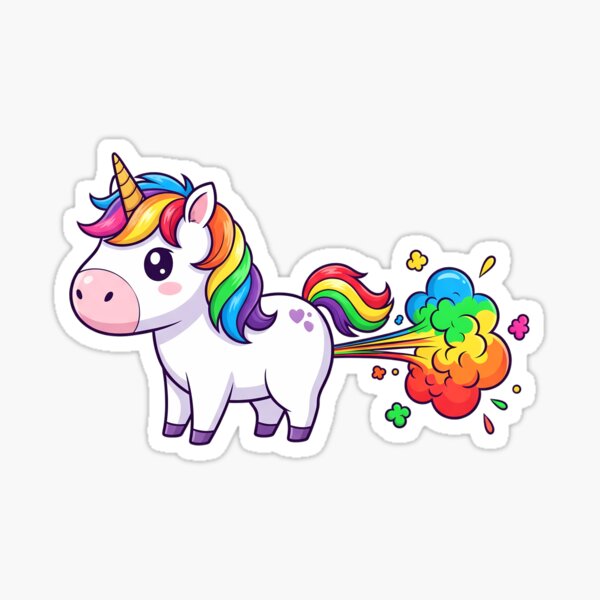 Item preview, Unicorn Fart  designed and sold by DesignsDominus.