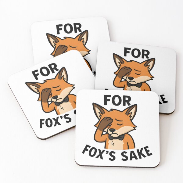 Item preview, For Fox’s Sake – Facepalming Fox designed and sold by celtveor.