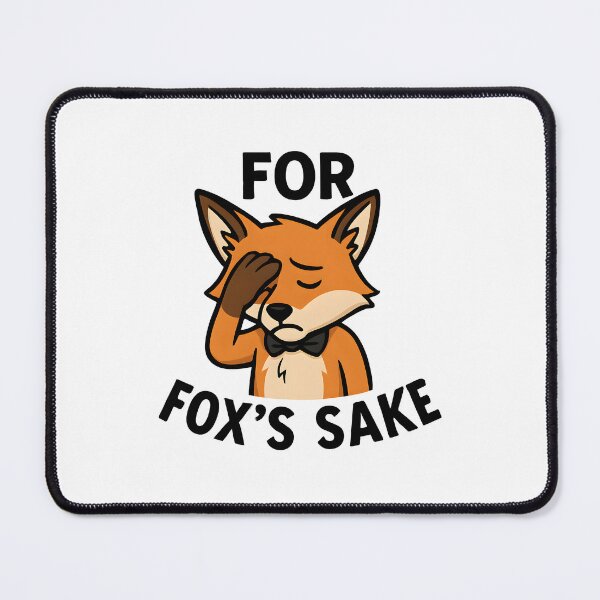 Item preview, For Fox’s Sake – Facepalming Fox designed and sold by celtveor.