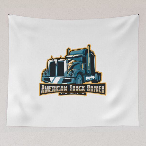 Item preview, American Truck Driver designed and sold by MTZClothing.