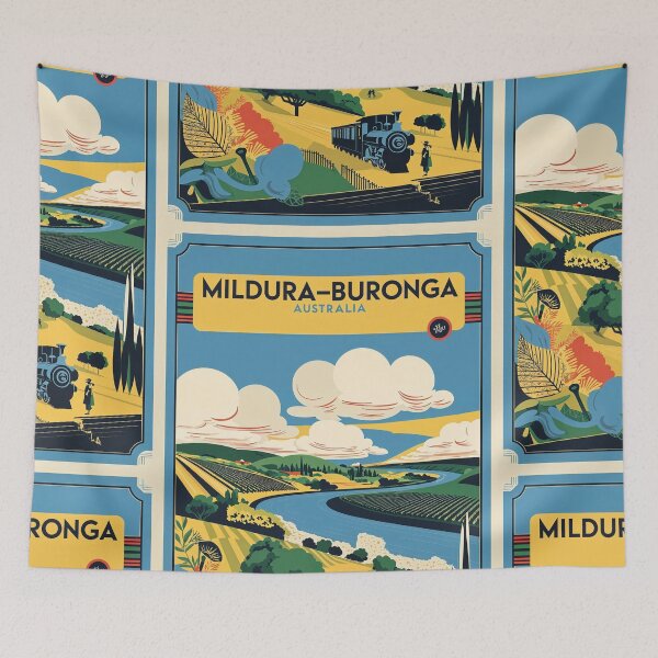 Item preview, Mildura Buronga Australia Vintage Travel Tourism designed and sold by TravelersGems.