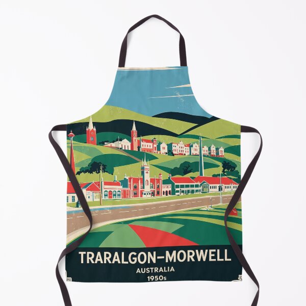 Item preview, Traralgon Morwell Australia Vintage Travel Tourism designed and sold by TravelersGems.