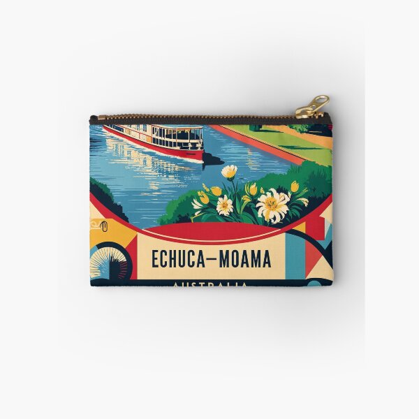 Item preview, Echuca Moama Australia Vintage Travel Tourism designed and sold by TravelersGems.