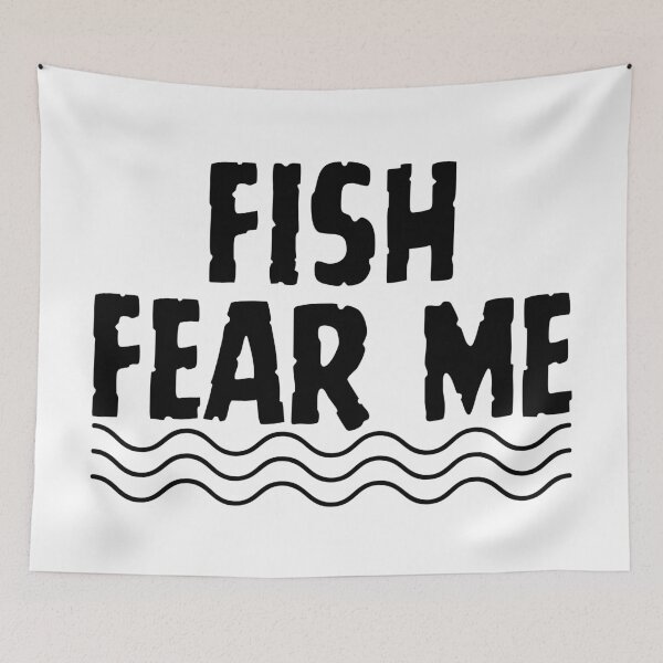 Item preview, Fish Fear Me designed and sold by kestey.