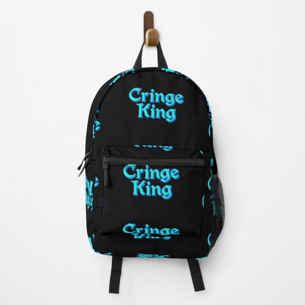 Item preview, Cringe King in Teal and Blue designed and sold by Memes N Lore .