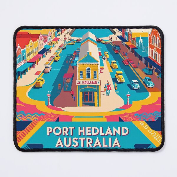 Item preview, Port Hedland Australia Vintage Travel Tourism designed and sold by TravelersGems.