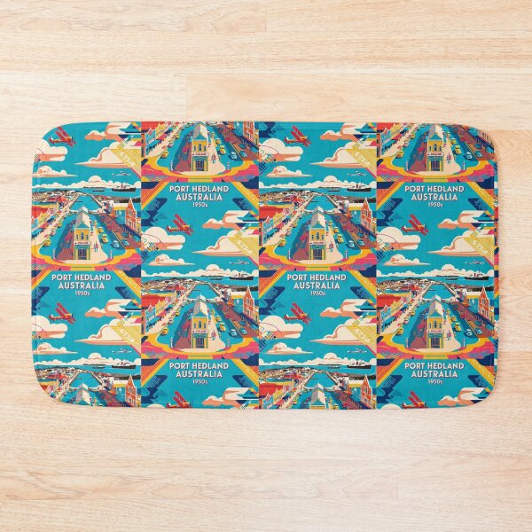 Item preview, Port Hedland Australia Vintage Travel Tourism designed and sold by TravelersGems.