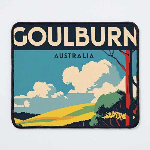 Item preview, Goulbourn Australia Vintage Travel Tourism designed and sold by TravelersGems.