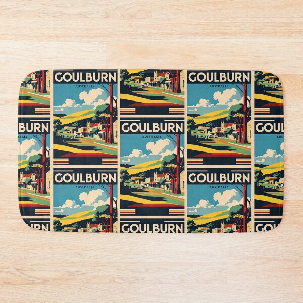 Item preview, Goulbourn Australia Vintage Travel Tourism designed and sold by TravelersGems.