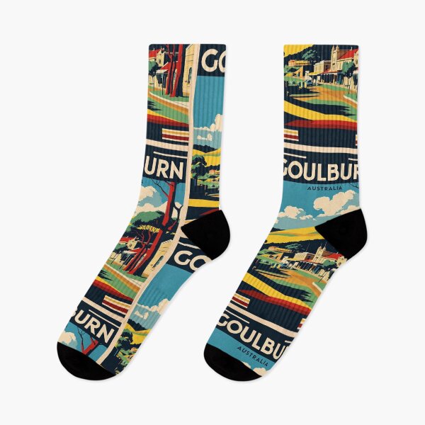 Item preview, Goulbourn Australia Vintage Travel Tourism designed and sold by TravelersGems.