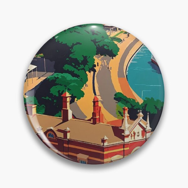 Item preview, Echuca Moama Australia Vintage Travel Tourism designed and sold by TravelersGems.