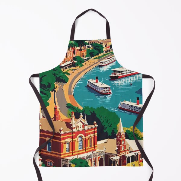 Item preview, Echuca Moama Australia Vintage Travel Tourism designed and sold by TravelersGems.