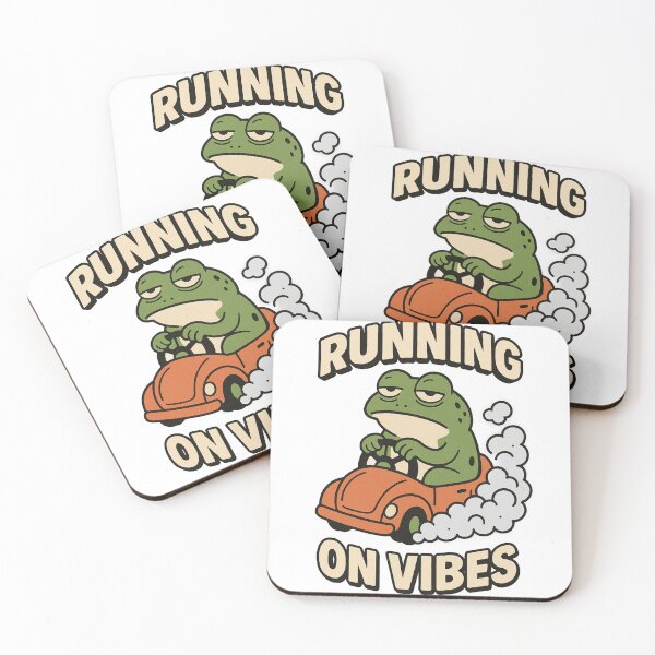 Item preview, Running on Vibes designed and sold by Digiart Den.