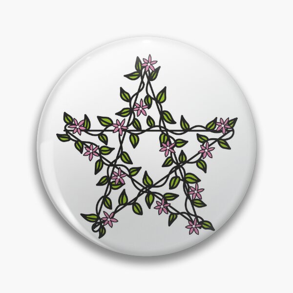Item preview, Botanical Pentagram designed and sold by Stacey Young.
