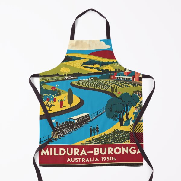 Item preview, Mildura Buronga Australia Vintage Travel Tourism designed and sold by TravelersGems.