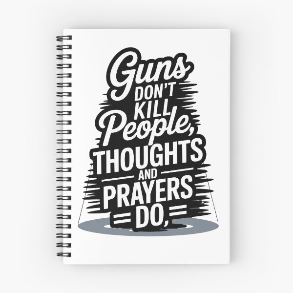 Item preview, Guns Don’t Kill People – Thoughts and Prayers Do | Bold Anti-Gun Satire designed and sold by CK1Tees.